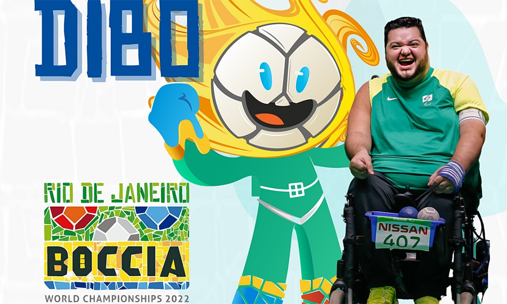 Dirceu Pinto bocha ouro jogos paralímpicos londres mundial de bocha Dibo mascote