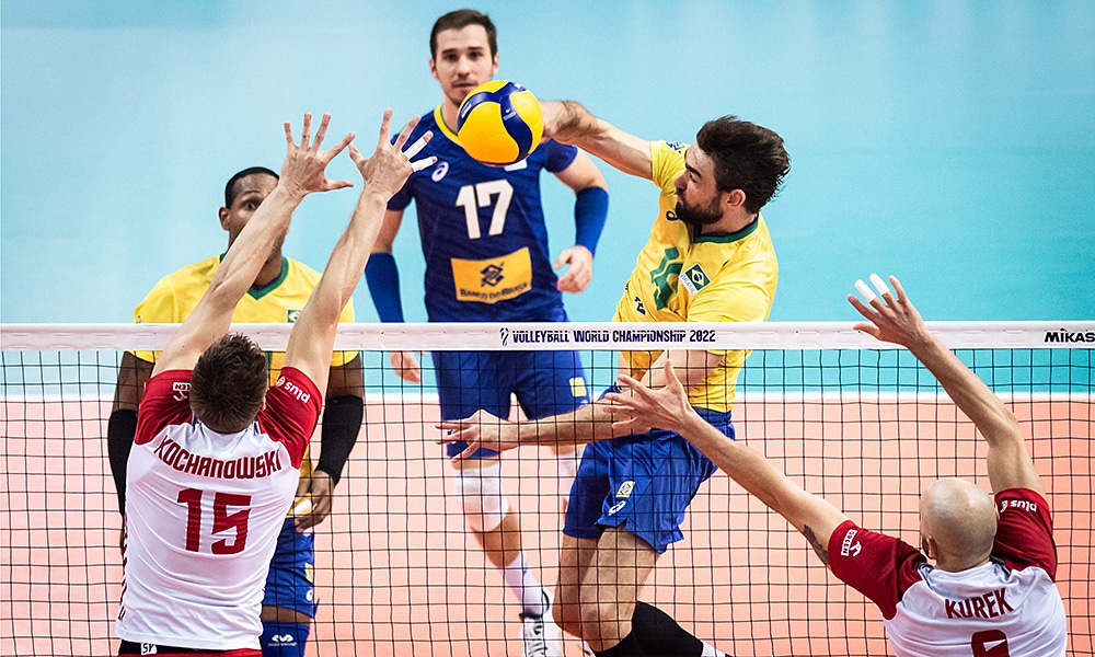 Flavio Brasil Polônia vôlei masculino mundial de vôlei masculino seleção masculina de vôlei ao vivo semifinal