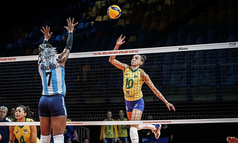 Gabi Guimarães Brasil seleção brasileira de vôlei seleção feminina de vôlei mundial de vôlei feminino argentina