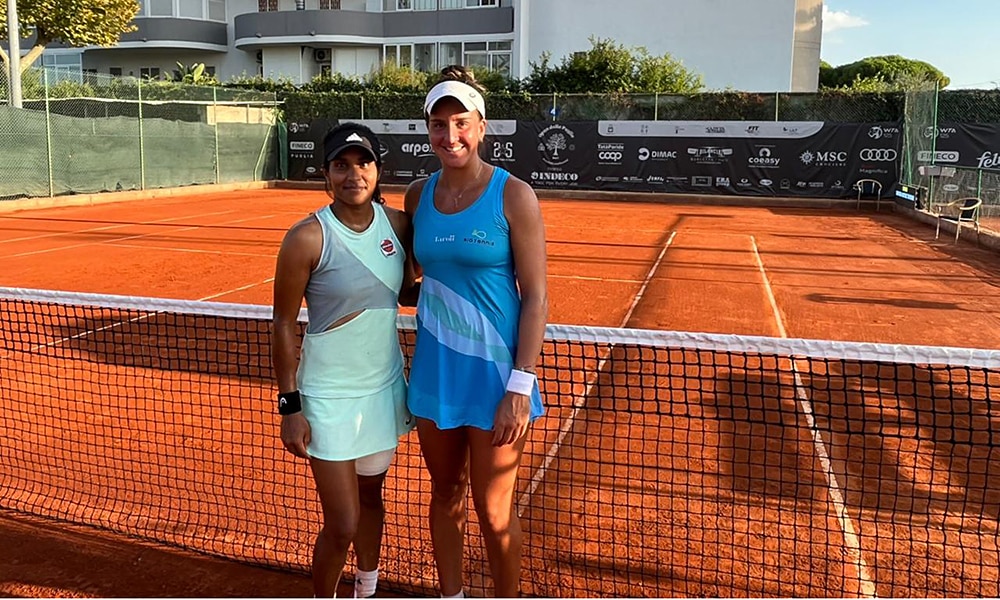 Ingrid Gamarra Martins Ingrid Martins Ingrid Gamarra Prarthana Thombare tênis WTA 125 de Bari