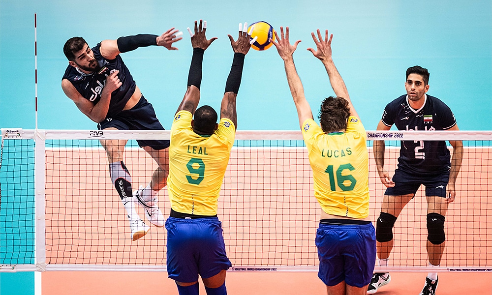 Leal Lucão Brasil Irã Mundial de vôlei masculino ao vivo oitavas de final