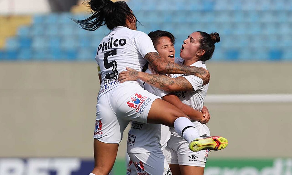 Santos Portuguesa Paulista feminino de futebol Cris Cristiane santos