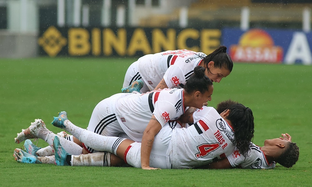 São Paulo Santos goleada goleia campeonato paulista feminino de futebol paulistão feminino futebol feminino Portuguesa ao vivo