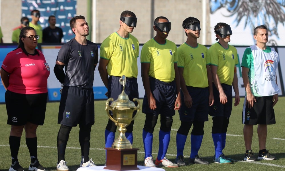 Brasil Argentina Copa América de futebol de cegos