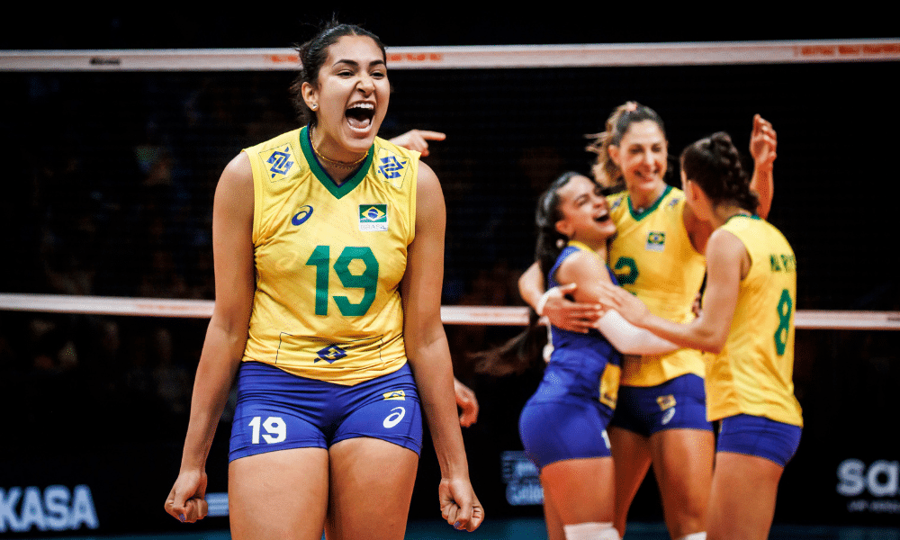 Brasil Mundial de vôlei feminino