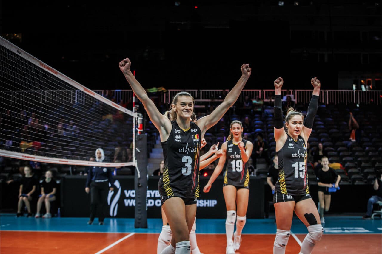 Britt Herbots Bélgica Mundial de vôlei feminino
