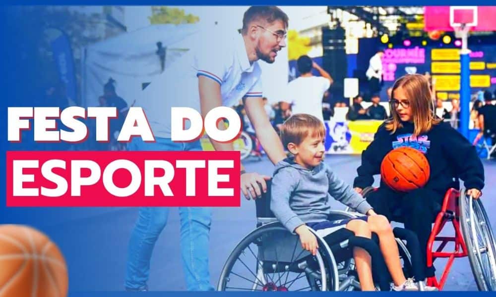 Dia Paralímpico na Praça da Bastilha em Paris