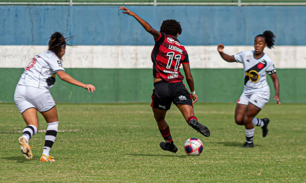 Flamengo x Vasco semifinal do Campeonato Carioca de futebol feminino Leidiane