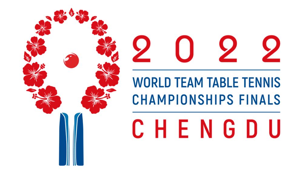 Logo do Mundial de Chengdu-2022: inspirado na flor de hibisco e nas torres gêmeas de Tianfu