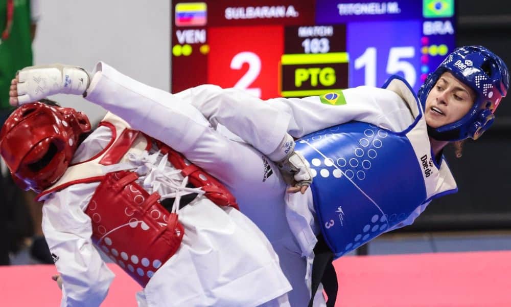 Milena Titoneli Jogos Sul Americanos Assunção 2022 taekwondo