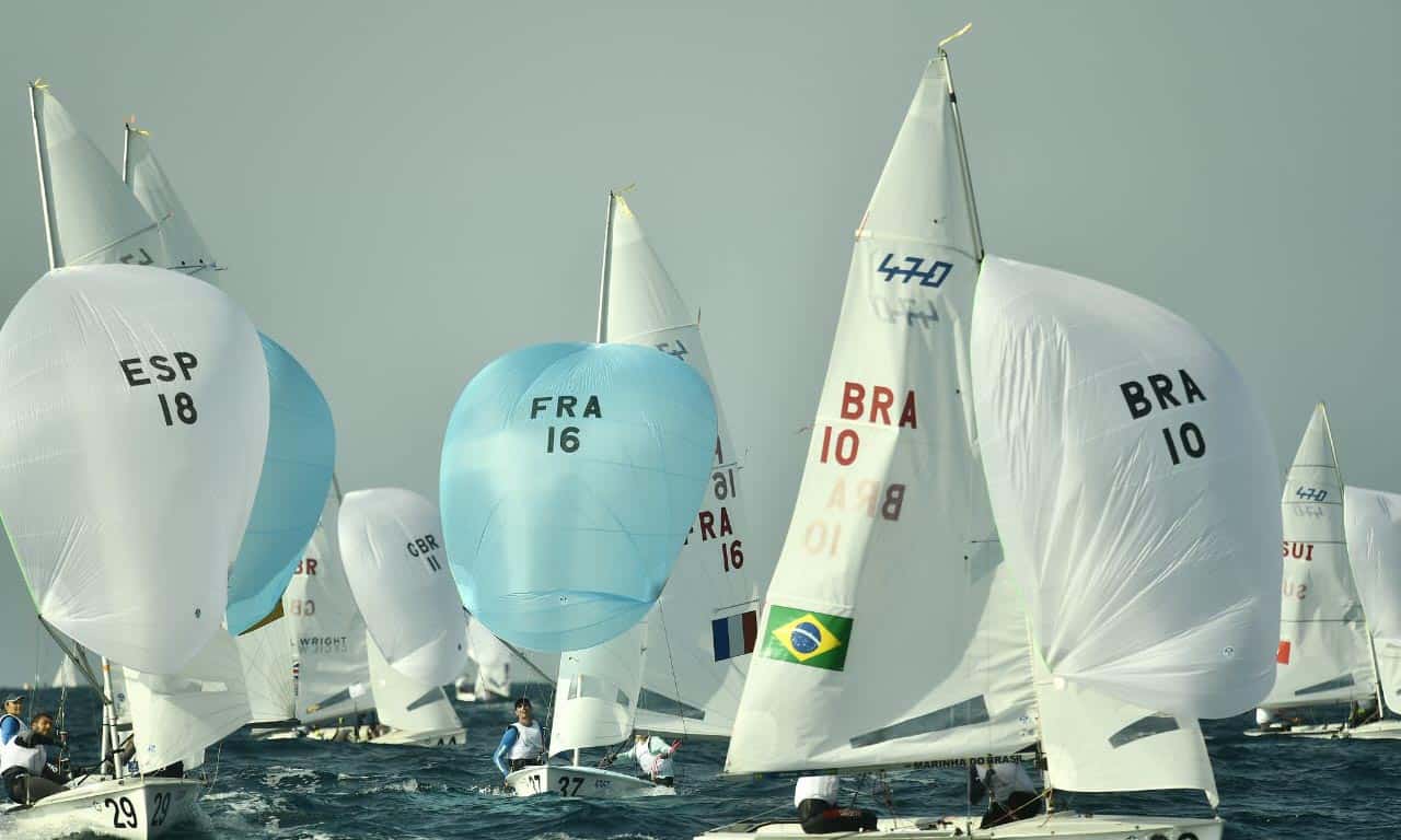 Brasileiros iniciam disputa do Mundial de 470 em Israel