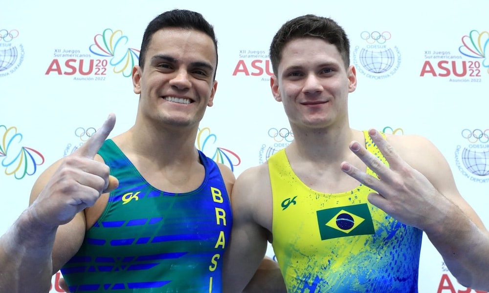 ginástica artística caio souza diogo soares