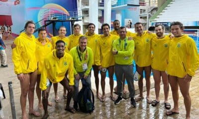 polo aquático brasil jogos sul-americanos assunção 2022