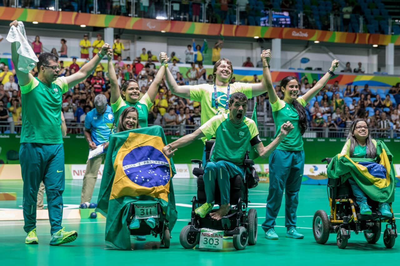 Equipe do Brasil foi campeã no BC3 na Rio 2016.