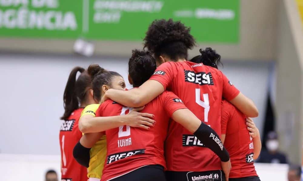 Barueri x Sesi Bauru Superliga Feminina de vôlei 2022 2023
