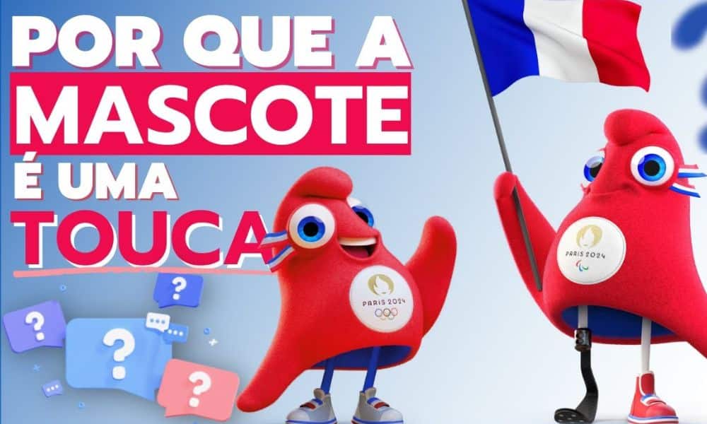 Phryges mascotes Jogos Olímpicos e Paralímpicios Paris-2024