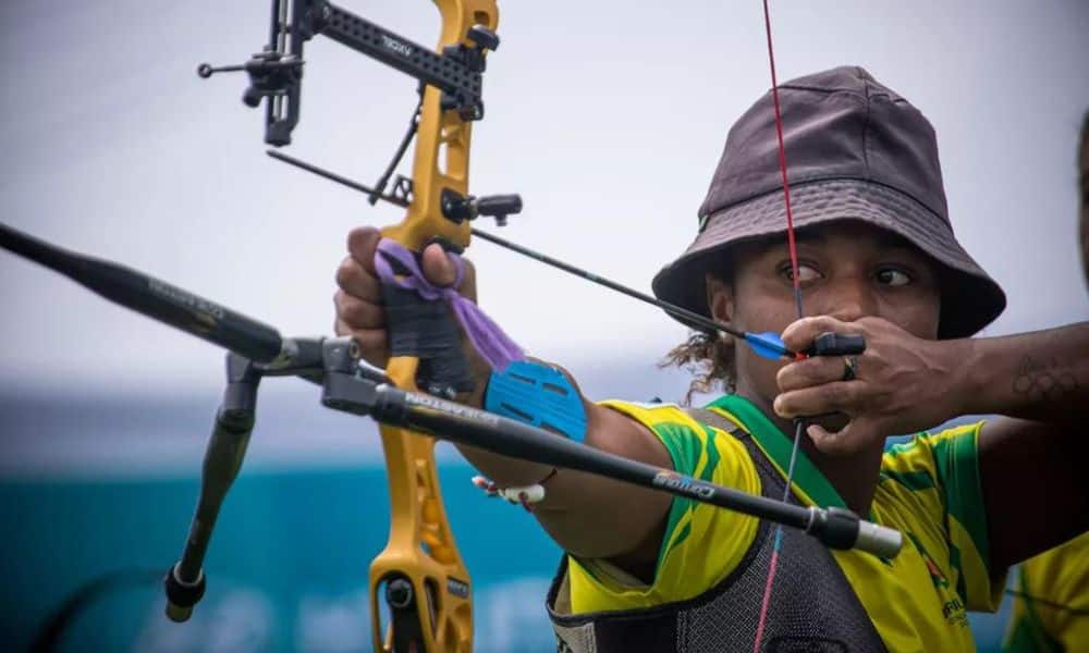 Brasileiro de Tiro com arco: Ane Marcelle dispara flecha