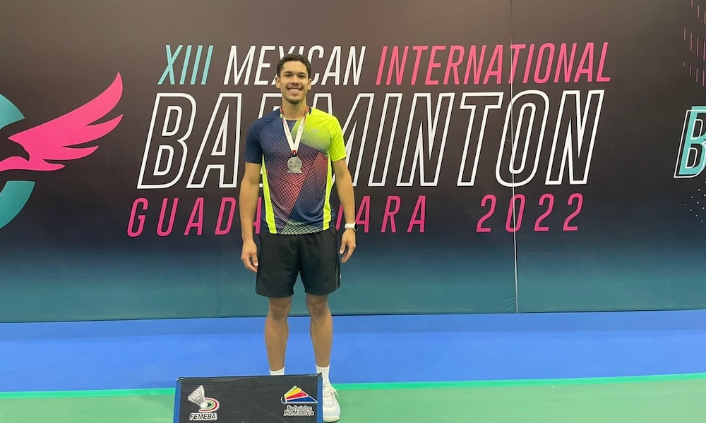 Jonathan Matias aberto internacional do méxico de badminton 2022