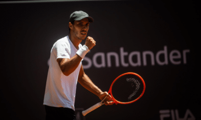 Eduardo Ribeiro no ATP Challenger (Peter Wrede)