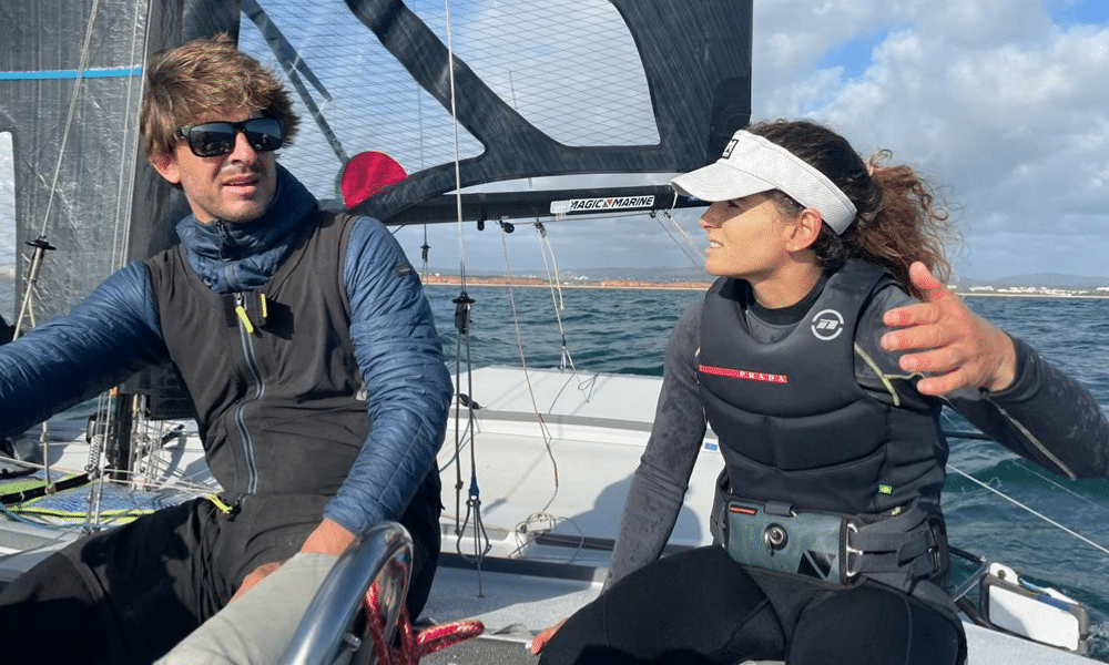 Martine Grael treinador Pepe