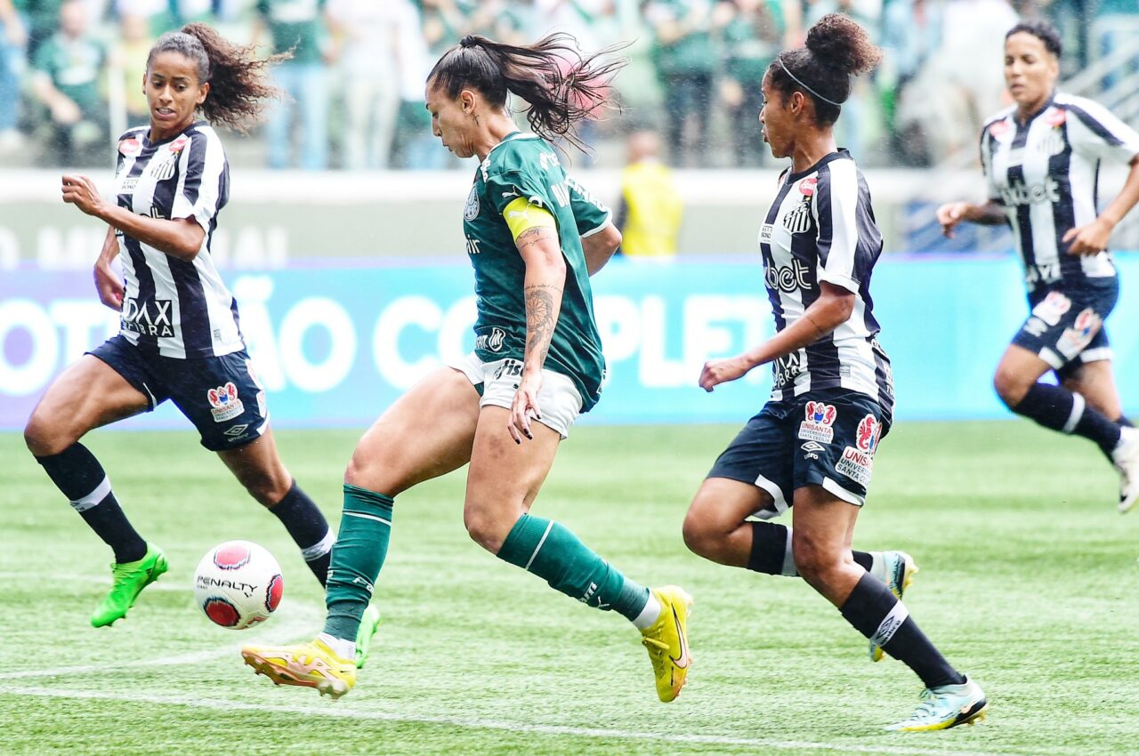 Bia Zaneratto Palmeiras x Santos Paulistão Feminino
