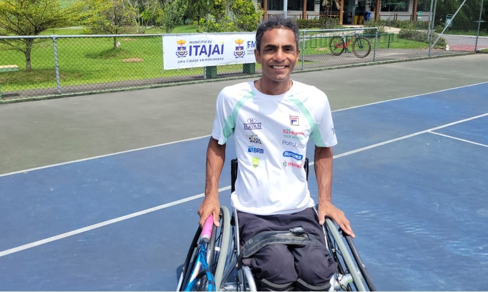 Ymanitu Silva é confirmado no Australian Open e faz história tênis em cadeira de rodas