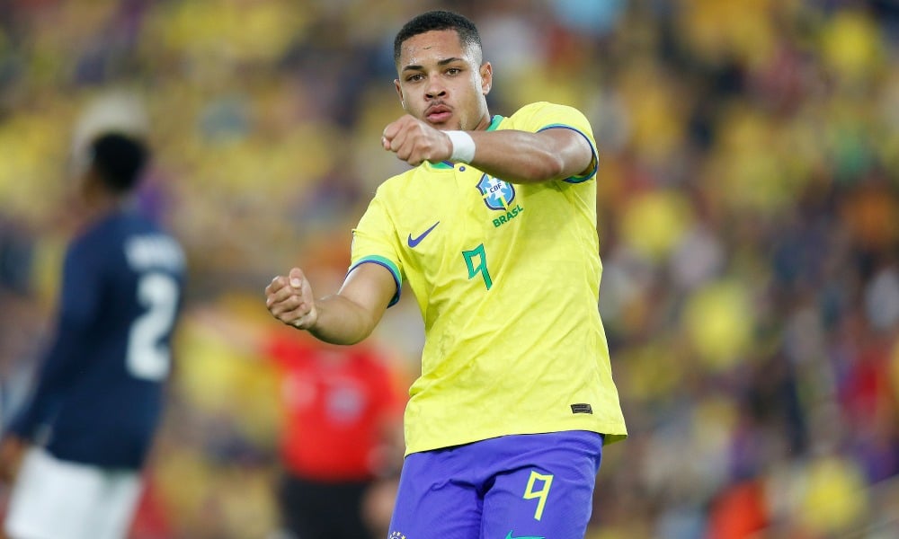 Brasil sofre no final, mas vence Equador no Sul-Americano Sub-20 Vitor Roque