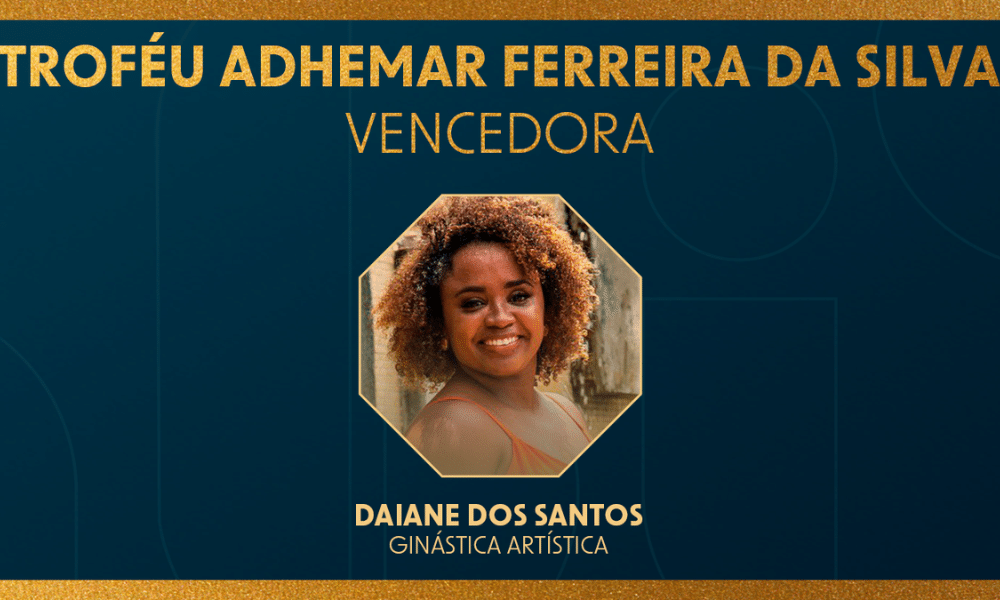 Daiane dos Santos Troféu Adhemar Ferreira da Silva Prêmio Brasil Olímpico