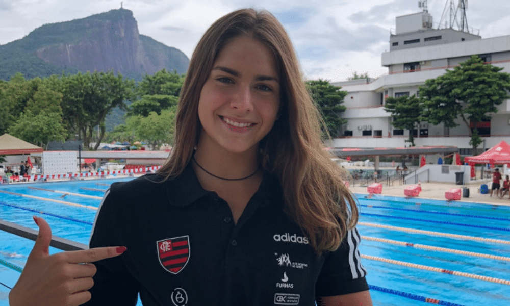 Luiza Lima natação flamengo