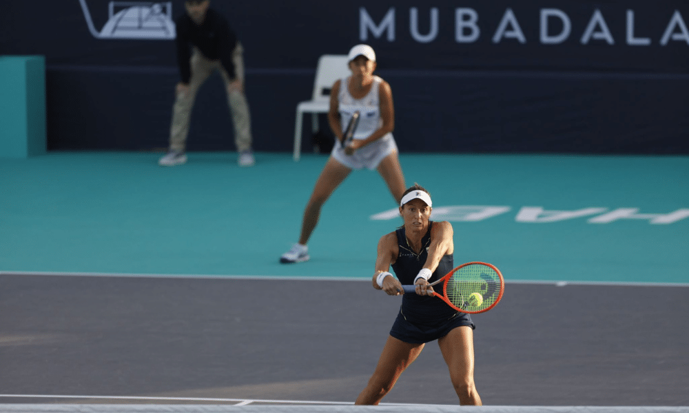 Luisa Stefani e Shuai Zhang WTA 500 Abu Dhabi