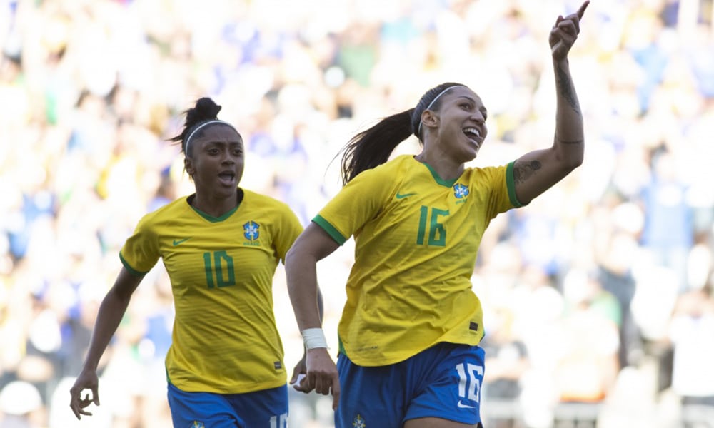 She Believes Cup tabela futebol feminino brasil seleção brasileira de futebol feminino Bia Zaneratto Kerolin