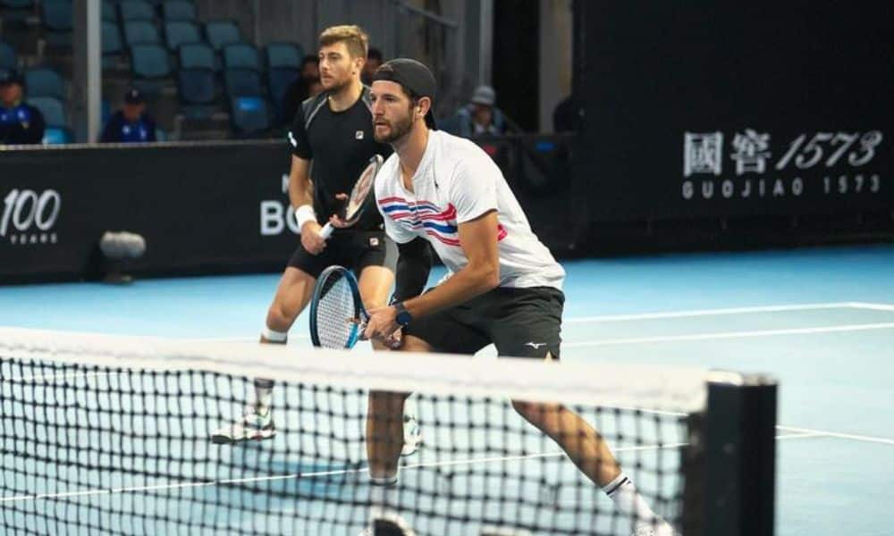 Marcelo Demoliner e Andrea Vavassori no ATP 250 de Buenos Aires contra Rafael Matos