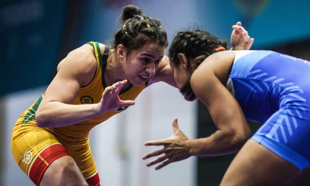 Giullia Penalber wrestling Open de Zagreb