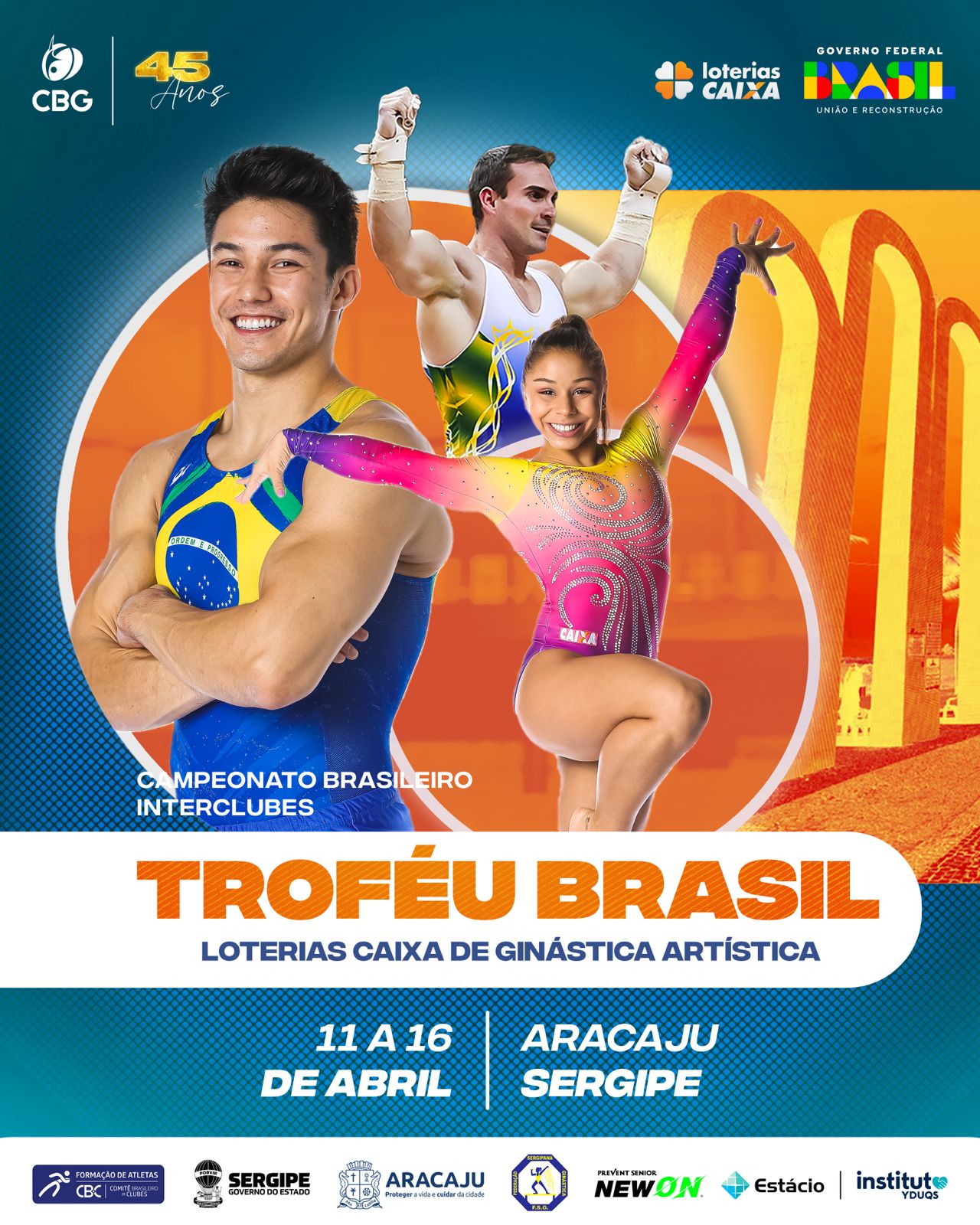 troféu brasil de ginástica artística aracaju
