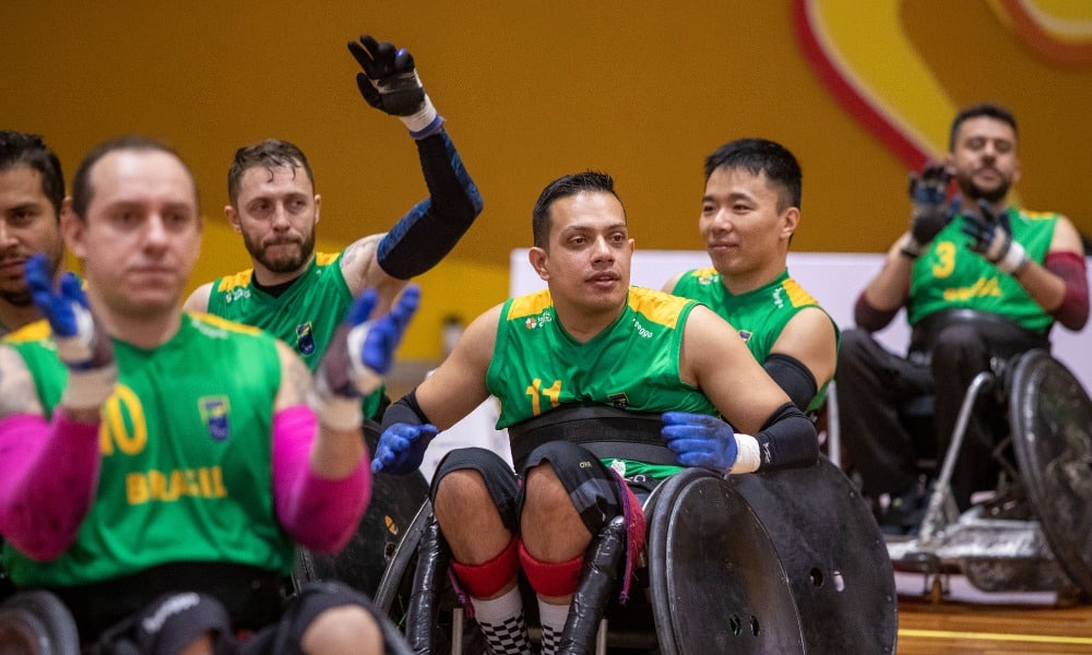 Brasil e Colômbia decidem Sul-Americano de rúgbi CR em cadeira de rodas