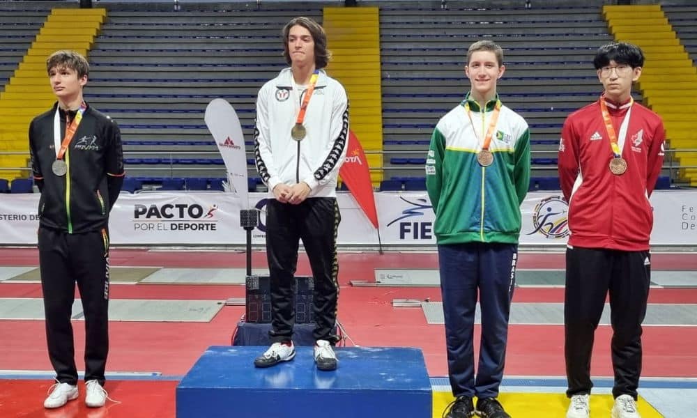 Érico Patto Esgrima Campeonato Pan-Americano Cadete e Juvenil