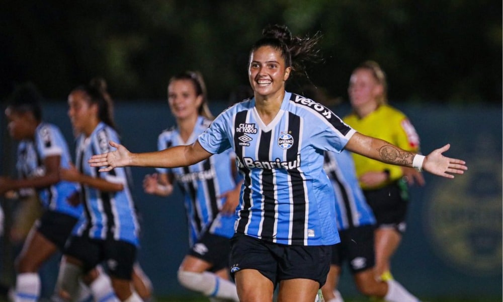 Grêmio faz 2 a 1 no Atlético-MG pelo Brasileiro Feminino de Futebol