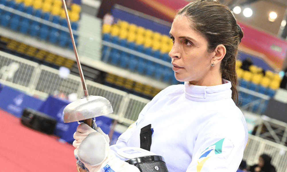 Nathalie Moellhausen disputou o Grand Prix de espada em Budapeste