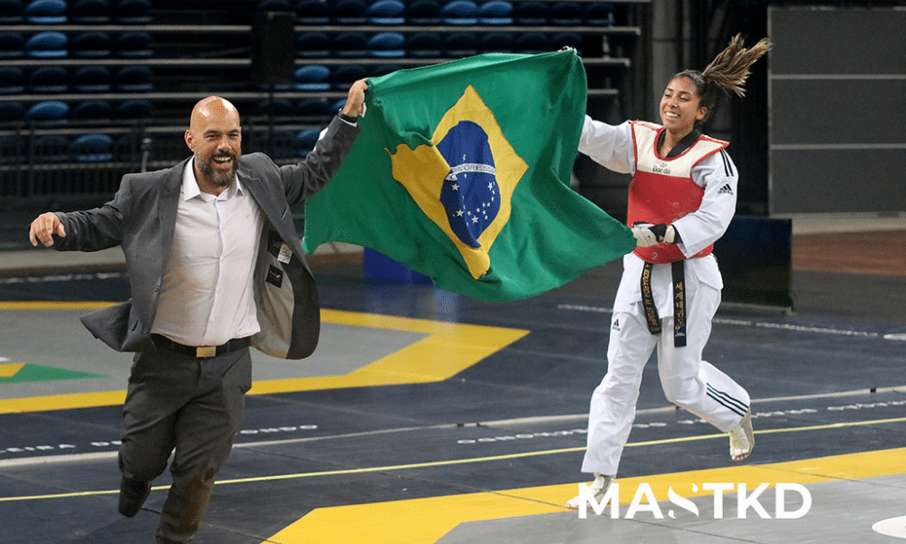 Nivea Barros medalhou para o Brasil no Pan Am Series II de taekwondo