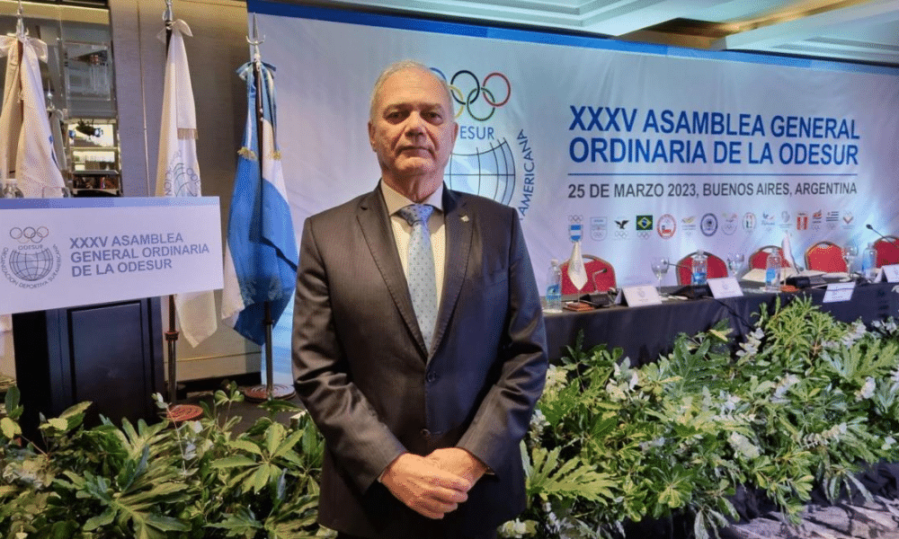Paulo Wanderley, presidente do COB, dessa forma vice-presidente do Comitê da Odesur