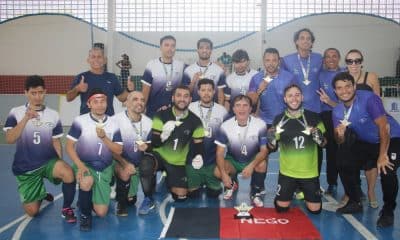 Apace é tricampeã do Regional Nordeste de Futebol de Cegos