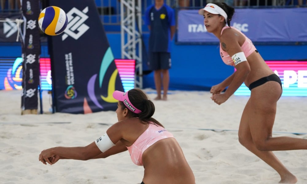 Duda/Ana Patrícia e Bárbara/Carol decidem etapa de Itapema do Circuito Brasileiro de vôlei de praia