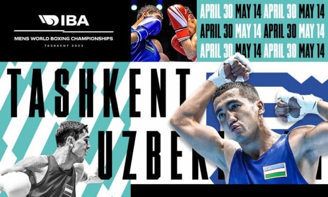 Banner do Mundial de boxe 2023
