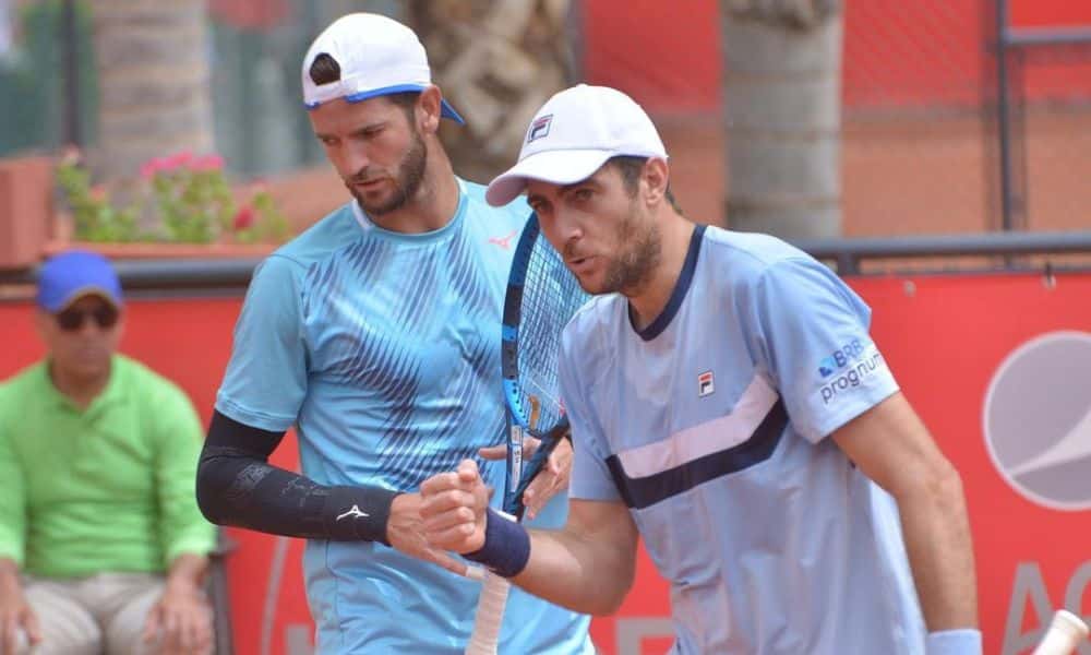 Marcelo Demoliner e Andrea Vavassori no ATP 250 de Marrakech