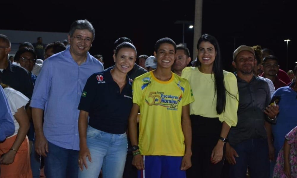 Maurren Maggi inaugura complexo poliesportivo em Roraima