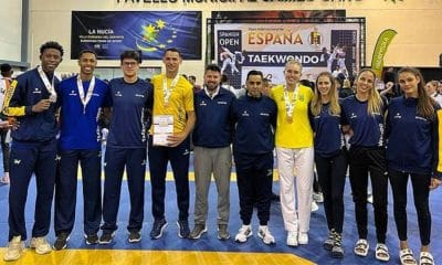 Mas - delegação do Brasil no Aberto da Espanha de taekwondo