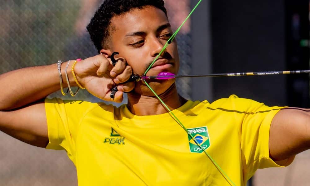 Mas - Luccas Abreu se classificou para Santiago-2023 no tiro com arco composto