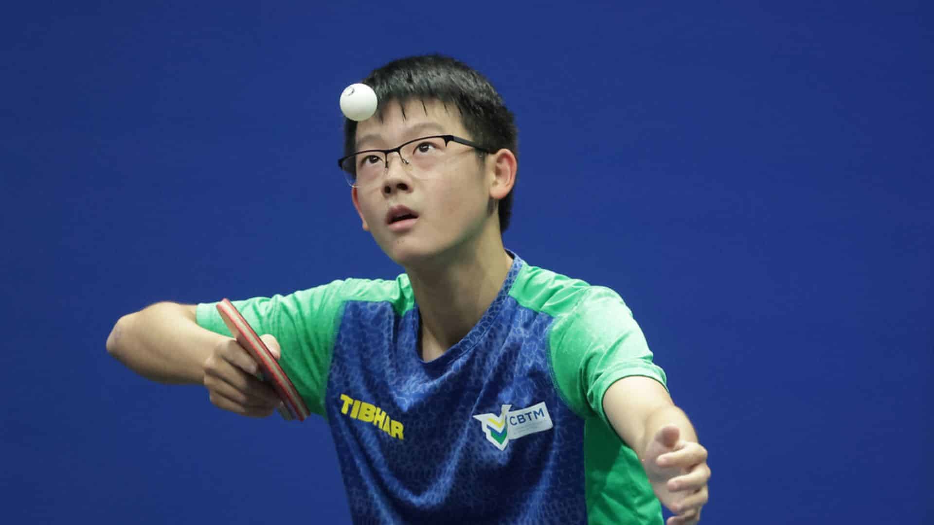 Leonardo Kenzo, da equipe masculina sub-19 no sul-americano. (Crédito: Rémy Gros)