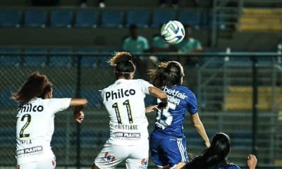 Partida entre Santos e Cruzeiro, válida pelo Brasileiro Feminino (Gustavo Martins/Cruzeiro EC)