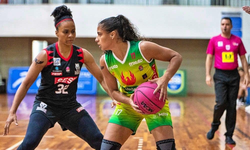 Confronto entre Unimed Campinas e Sesi Araraquara, válido pela LBF (Fábio Leoni/Unimed Campinas)